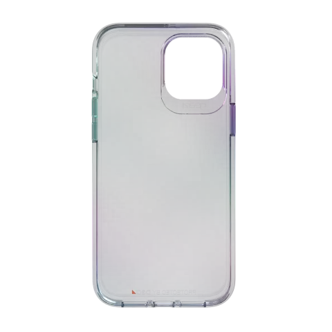 Gear4 Crystal Palace D3O hoesje geschikt voor iPhone 12 Pro Max - transparant met zwart