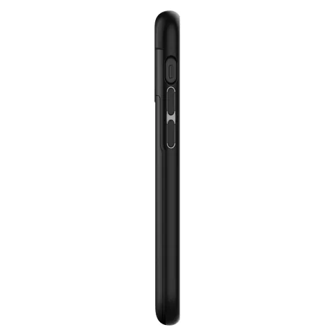 Spigen Slim Armor CS met Air Cushion hoesje geschikt voor iPhone 12 en iPhone 12 Pro - zwart