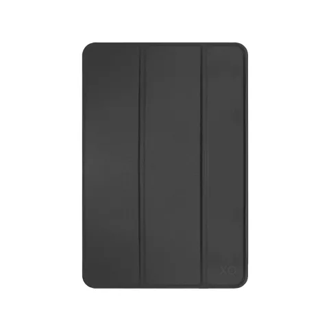 Xqisit Soft touch cover hoes geschikt voor iPad 10.2 (2019 2020 2021) - zwart