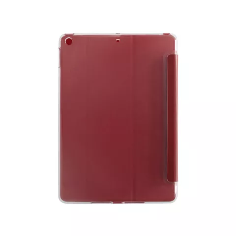 Xqisit Soft touch cover hoes geschikt voor iPad 10.2 (2019 2020 2021) - rood