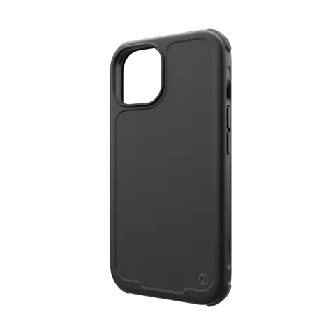 CLCKR Carbon Magnet hoesje geschikt voor iPhone 15 - Zwart