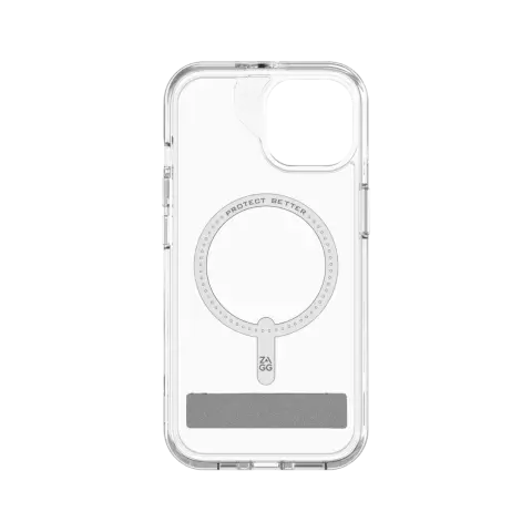 ZAGG Crystal Palace Snap KS hoesje geschikt voor iPhone 13, iPhone 14 &amp; iPhone 15 - Transparant