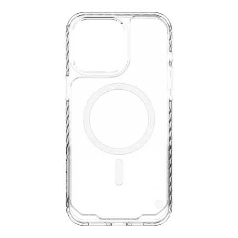 CLCKR Diamond Magnet hoesje geschikt voor iPhone 15 Pro Max - Transparant