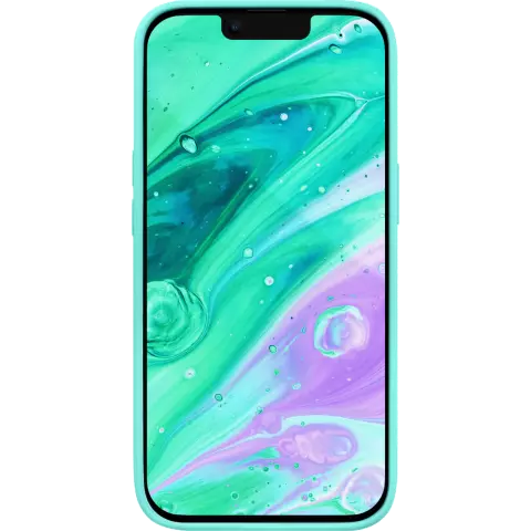 Laut Huex Pastels hoesje geschikt voor iPhone 14 - mint green