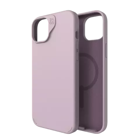 ZAGG Manhattan Snap hoesje geschikt voor iPhone 14 Plus &amp; iPhone 15 Plus - Paars