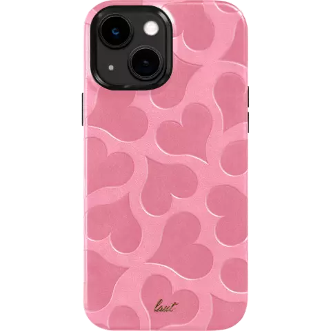 Laut Motif hoesje geschikt voor iPhone 14 - Roze