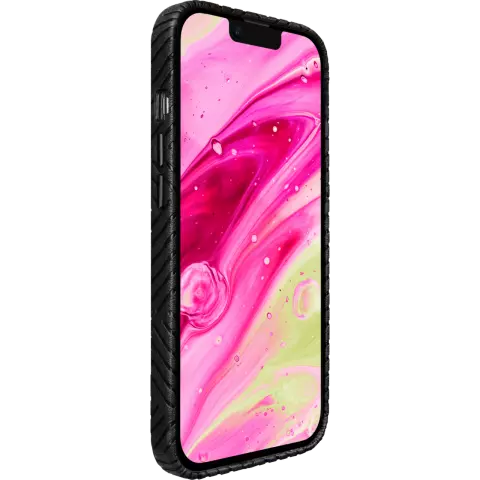 Laut Motif hoesje geschikt voor iPhone 14 - Zwart