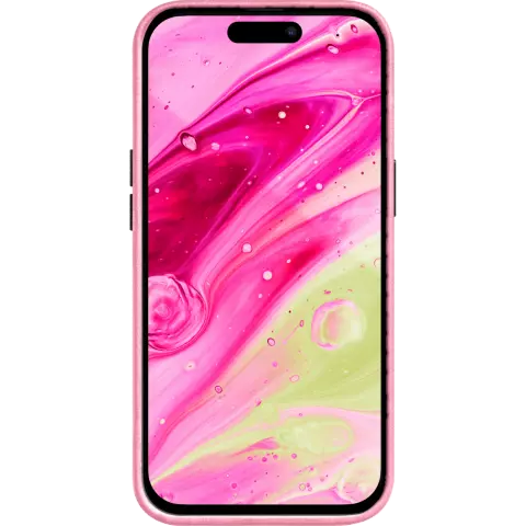 Laut Motif hoesje geschikt voor iPhone 14 Pro - Roze