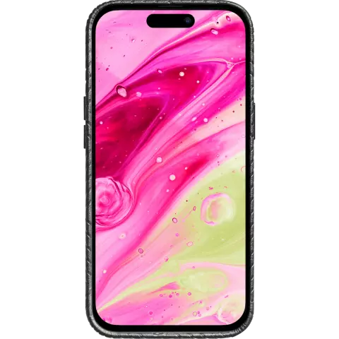 Laut Motif hoesje geschikt voor iPhone 14 Pro Max - Zwart