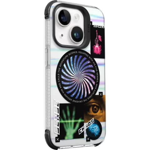 Laut Pop cosmic hoesje geschikt voor iPhone 15 - Kleurrijk