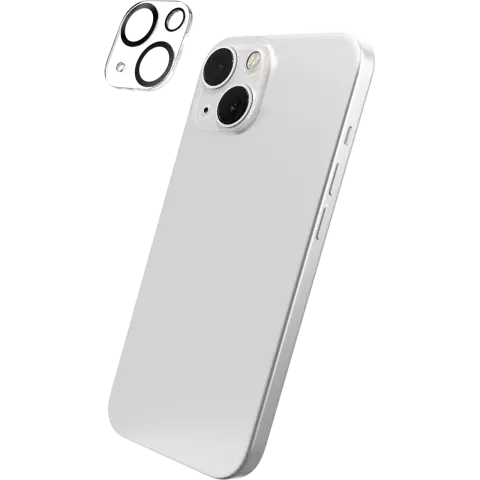 Laut Prime Glass Camera Lens Protector hoesje geschikt voor iPhone 15 - Transparant