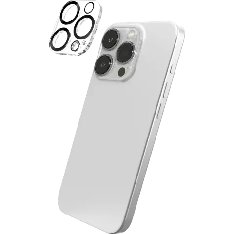 Laut Prime Glass Camera Lens Protector hoesje geschikt voor iPhone 15 Plus - Transparant