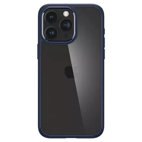 Spigen Ultra Hybrid hoesje geschikt voor iPhone 15 Pro Max - Donkerblauw