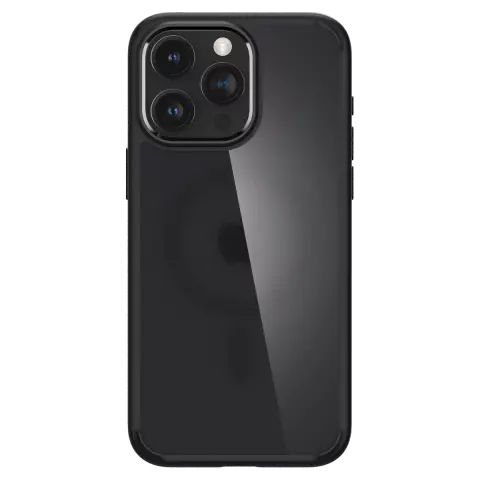 Spigen Ultra Hybrid MagFit case geschikt voor iPhone 15 Pro Max - Zwart