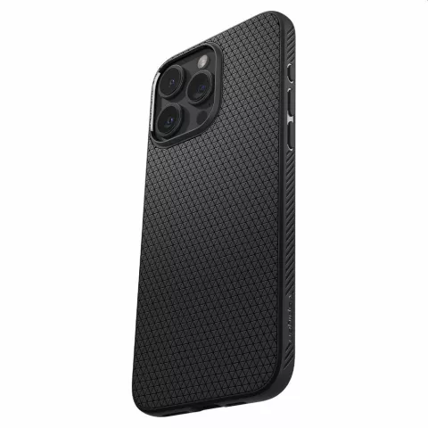 Spigen Liquid Air Case hoesje geschikt voor iPhone 15 Pro - zwart