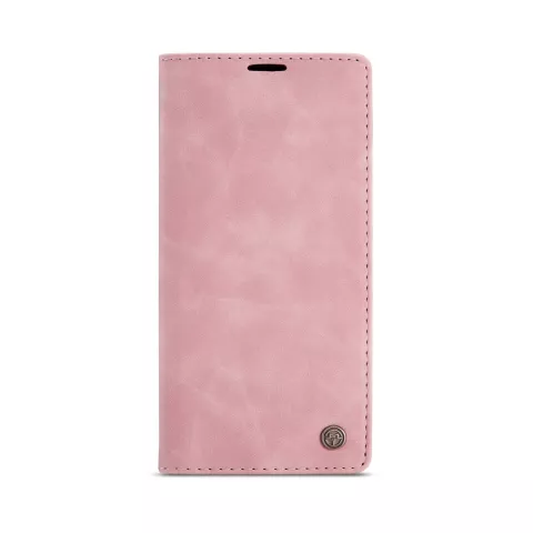 Caseme Retro Wallet Case hoesje geschikt voor iPhone 15 Pro - Pink