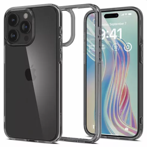 Spigen Ultra Hybrid Case hoesje geschikt voor iPhone 15 Pro Max - Space Crystal