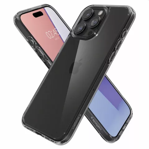 Spigen Ultra Hybrid Case hoesje geschikt voor iPhone 15 Pro Max - Space Crystal