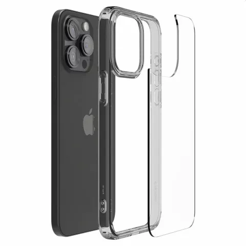 Spigen Ultra Hybrid Case hoesje geschikt voor iPhone 15 Pro Max - Space Crystal