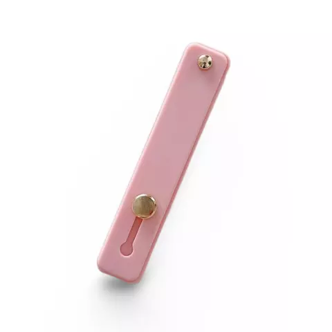 Telefoon Grip Band Vingerlus Houder voor Smartphone - Roze