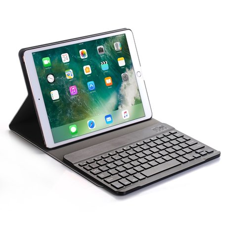instinct Kustlijn Bukken QWERTY Keyboard Case iPad Pro 10.5 / iPad Air 3 (2019) - Magnetisch toetsenbord  hoes zwart