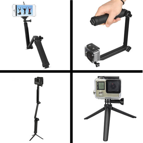 gopro selfie stick tripod