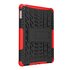 Bandprofiel hoes grip kickstand TPU kunststof geschikt voor iPad mini 4 5 Case - Rood