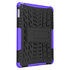 Bandprofiel hoes grip kickstand TPU kunststof geschikt voor iPad mini 4 5 Case - Paars