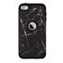 Armor Hoesje Anti-dust Marble geschikt voor iPod Touch 5 6 7 - Zwart marmer