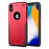 ProArmor protection hoesje bescherming geschikt voor iPhone XS Max case - Rood