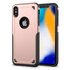 ProArmor protection hoesje bescherming geschikt voor iPhone XS Max case - Rose gold - roze