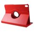 360 Rotating bookcase geschikt voor iPad Pro 11 inch (2018 2020 2021 2022) &amp; iPad Air 4 en 5 - Rood