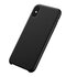 Baseus Original LSR Series Liquid Silicone Gel Case geschikt voor iPhone X XS Hoes - Zwart