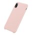 Baseus Original LSR Series Liquid Silicone Gel Case geschikt voor iPhone XR Hoes - Roze