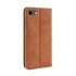 Vintage Bruin Leren Cover geschikt voor iPhone 7 8 SE 2020 SE 2022 - Bruin