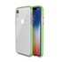 Beschermend gekleurde rand hoesje geschikt voor iPhone XR Case TPE TPU back cover - Green