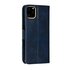 Leren Wallet Bookcase hoesje portemonnee geschikt voor iPhone 11 Pro Max - Blauw