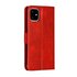 Leren Wallet Bookcase hoesje portemonnee geschikt voor iPhone 11 - Rood