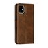 Leren Wallet Bookcase hoesje portemonnee geschikt voor iPhone 11 - Bruin