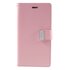 Mercury Goospery Lederen geschikt voor iPhone 7 Plus 8 Plus Walletcase 7 pasjes - Roze