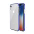 Beschermend gekleurde rand hoesje geschikt voor iPhone XR Case TPE TPU back cover - Blauw