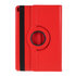 Litchi Textuur Lederen geschikt voor iPad 10.2 inch &amp; iPad Air 3 10.5 inch (2019) &amp; iPad Pro 10.5 inch (2017) case met cover - Rood Bescherming Standaard