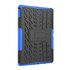 Bandprofiel hoes grip kickstand TPU kunststof geschikt voor iPad 10.2 inch - Blauw