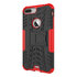 Shockproof bescherming hoesje geschikt voor iPhone 7 Plus 8 Plus case - Rood