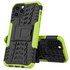 Shockproof schokabsorberend TPU hoesje geschikt voor iPhone 12 en iPhone 12 Pro - zwart met groen