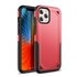 Pro Armor kunststof en schokabsorberend TPU hoesje geschikt voor iPhone 12 en iPhone 12 Pro - rood