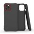 Soft case TPU hoesje geschikt voor iPhone 12 mini - zwart