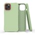 Soft case TPU hoesje geschikt voor iPhone 12 mini - groen