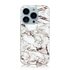 Marble TPU marmersteen hoesje geschikt voor iPhone 13 Pro Max - wit