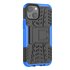 Shockproof TPU met stevig hoesje geschikt voor iPhone 13 mini - blauw en zwart